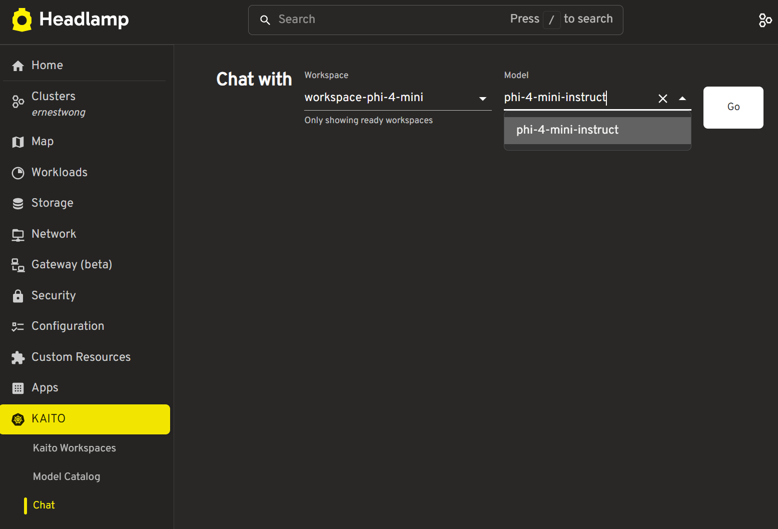 Chat Workspace