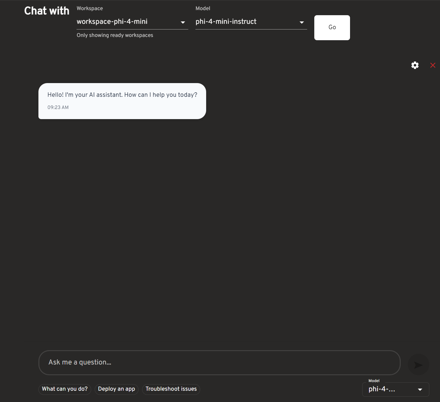 Chat Start